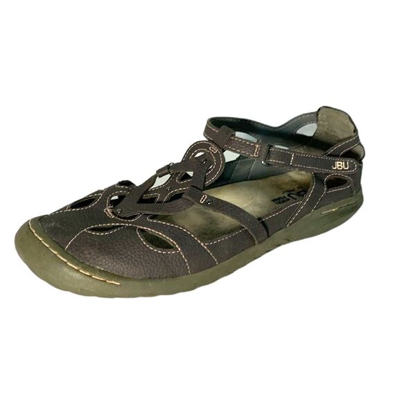 JBU by Jambu Sydney Gray Cutout Memory Foam Comfort Sandal Size 8.5M - Picture 1 of 13
